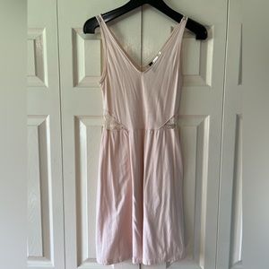 Pink dress with lace back size S